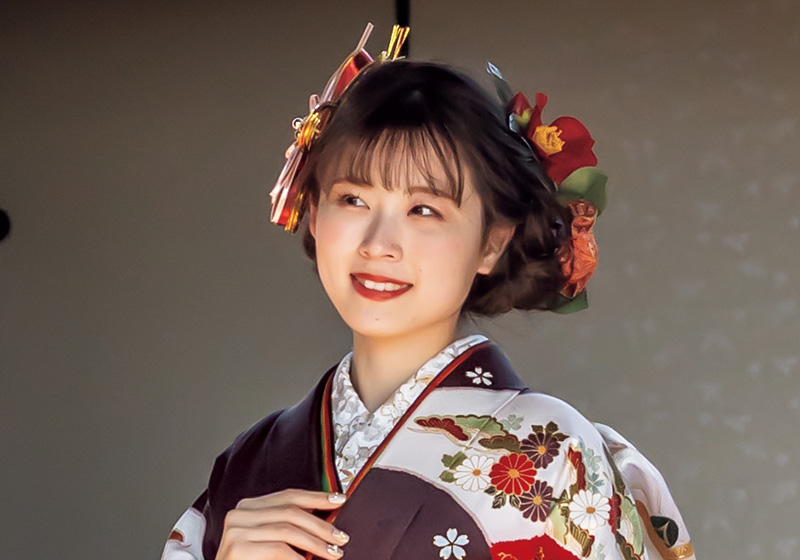 アップヘアアレンジ（シニヨンヘア） 振袖ヘア