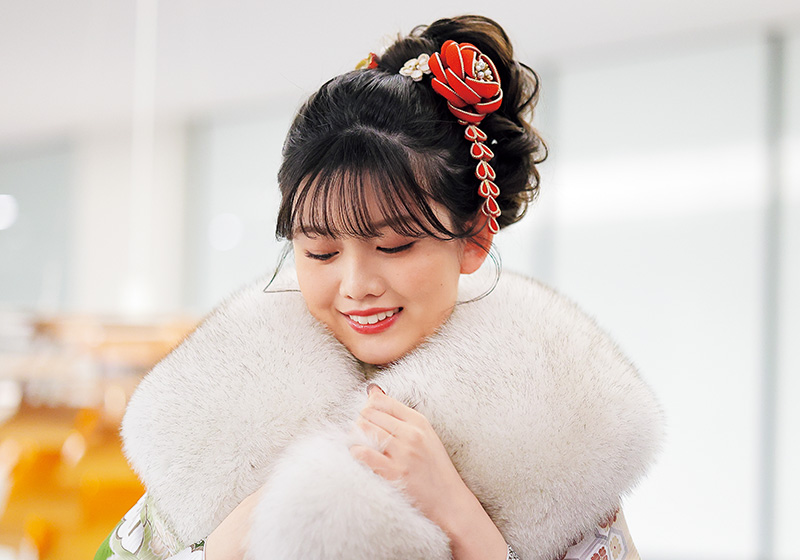 最新人気のヘアアレンジ 振袖ヘア