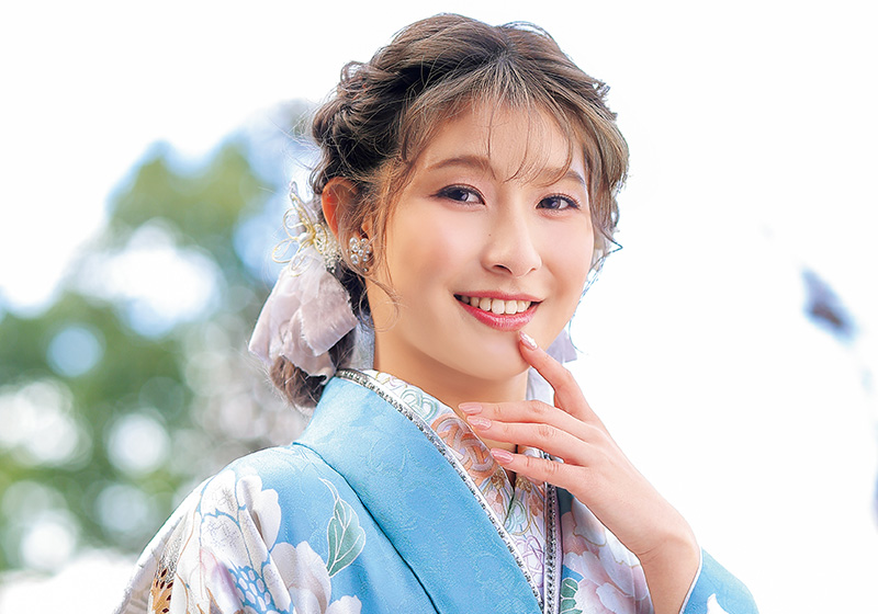 ミディアムヘアの方向け振袖ヘア